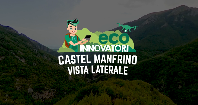 Valle Castellana - Castel Manfrino - Vista laterale